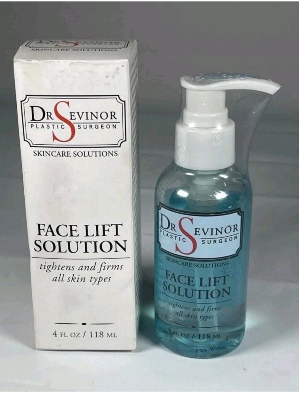 Dr. Sevinor Skincare Solutions Face Lift Solution Original Formula Tighten Firms